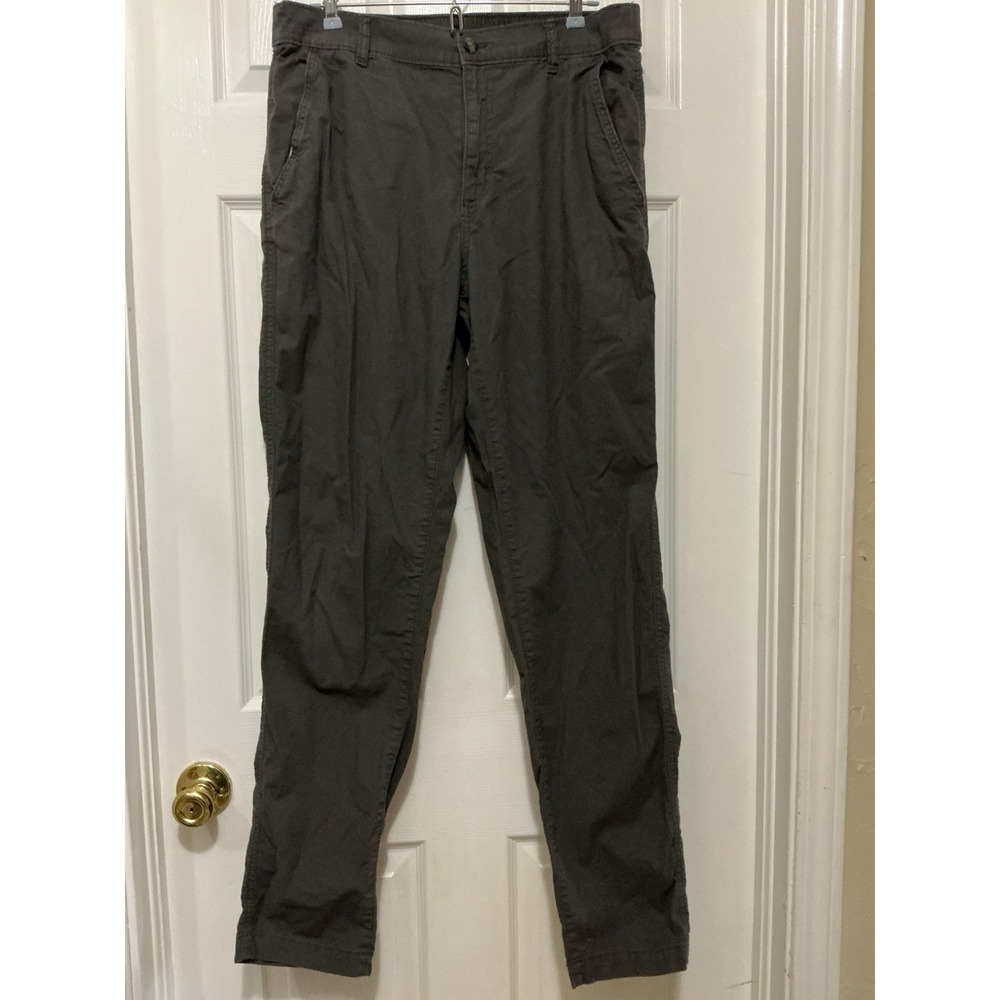 Eddie Bauer Men's Top Out Stretch Rip Stop Pants Gray 34x34 Performance Hiking